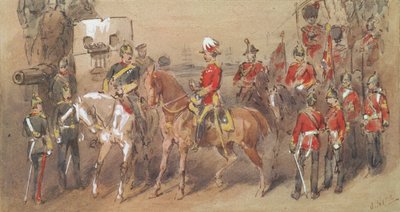 General Sir Garnet Wolseley at Alexandria, 1882 by Orlando Norie